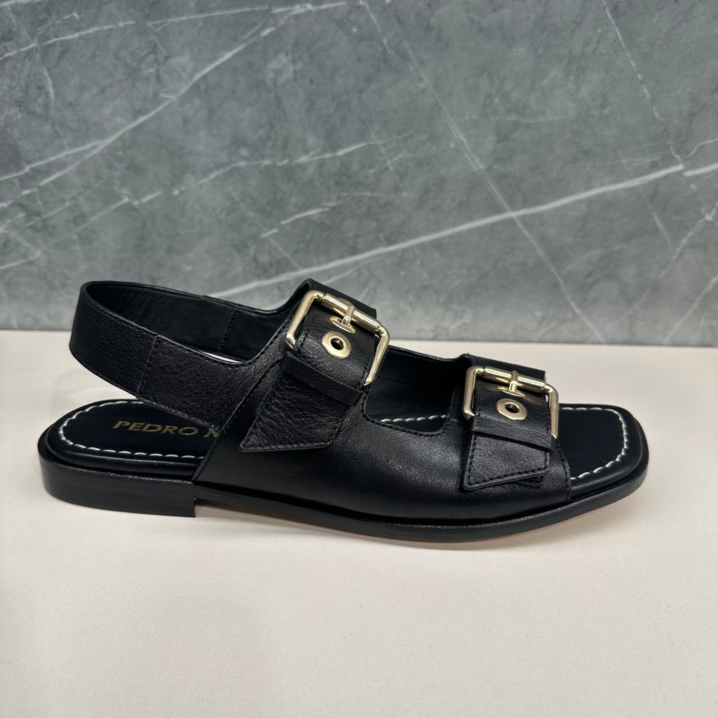 PEDRO MIRALLES Balbino: black sandals for women