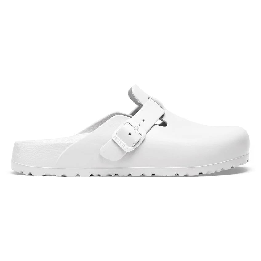 BIRKENSTOCK Boston Essentials EVA White: белый сабо для женщин