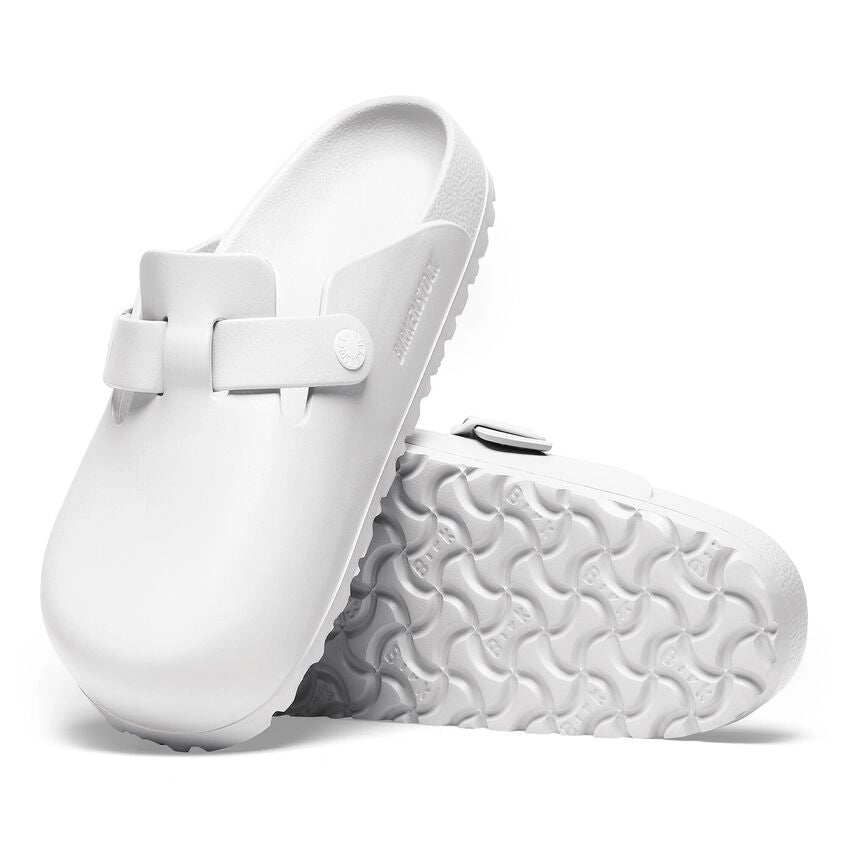 BIRKENSTOCK Boston Essentials EVA White: белый сабо для женщин