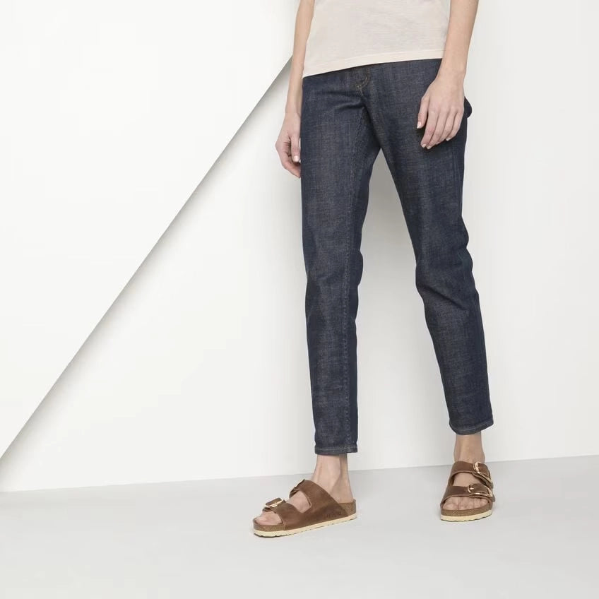 BIRKENSTOCK | SANDALIAS | MUJER | ARIZONA BIG BUCKLE LEOI COGNAC HEX | MARRÓN