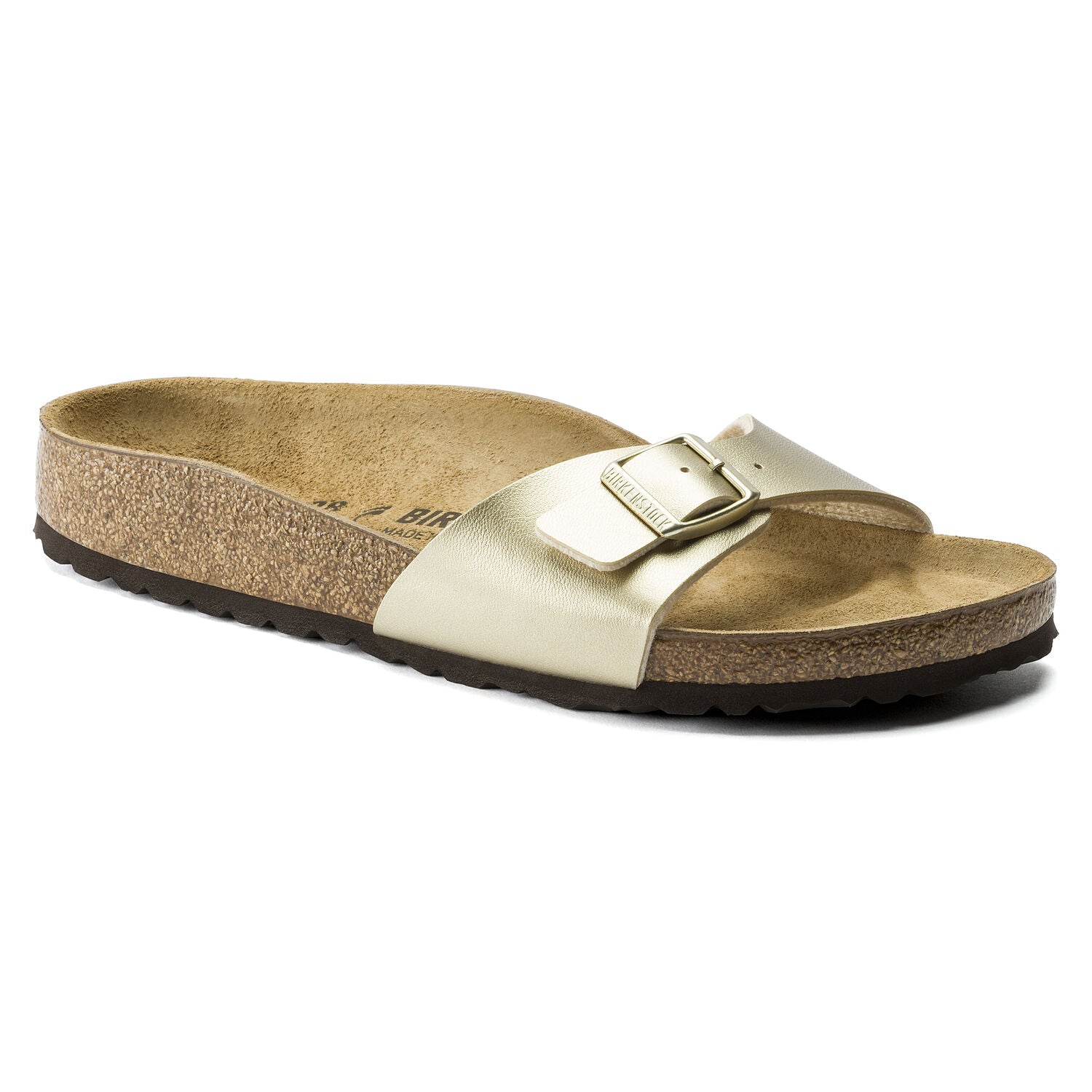 BIRKENSTOCK Madrid BF GOLD: dorato sandali da donna
