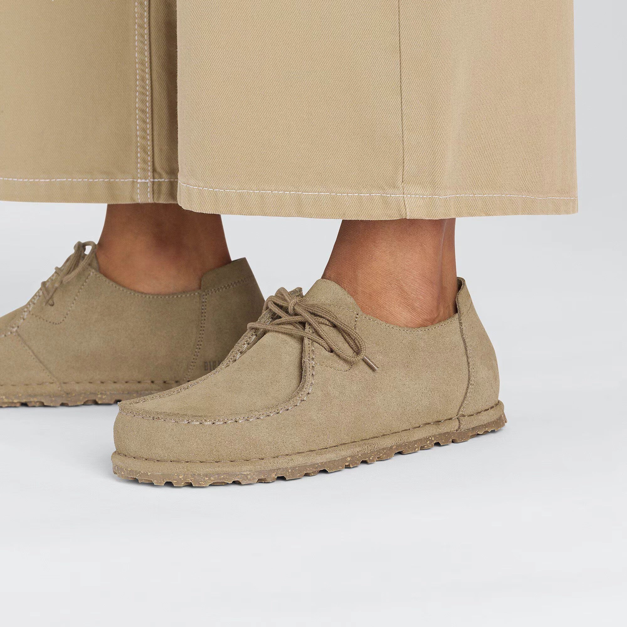 BIRKENSTOCK | FREIZEITSCHUHE | DAMEN | UTTI LACE LEVE GRAU TAUPE | FRÜHJAHR SOMMER