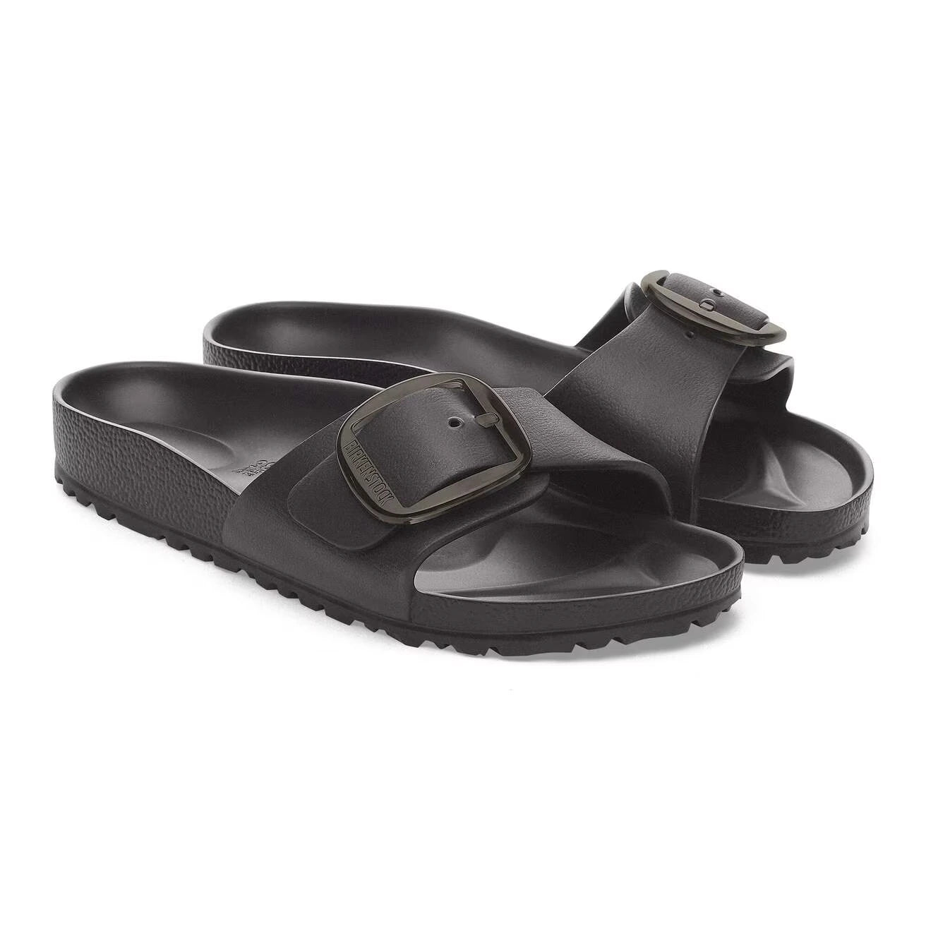 BIRKENSTOCK Madrid BIG Buckle EVA B: svart sandaler för dam