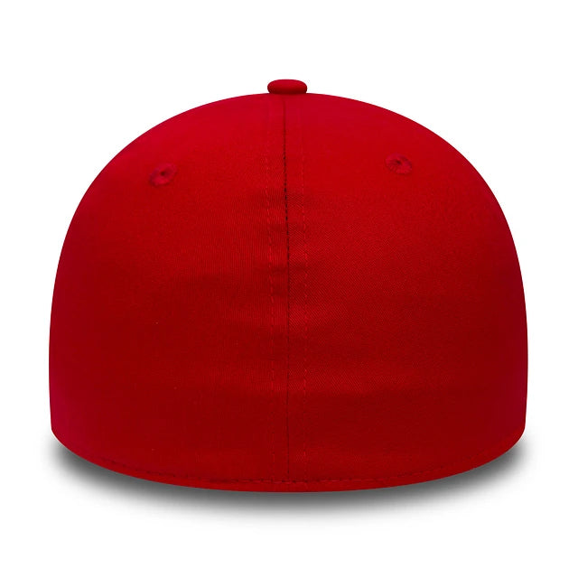 NEW ERA 39THIRTY League Basic Neyyan Scarlet/wht ROJA: red cap unisex
