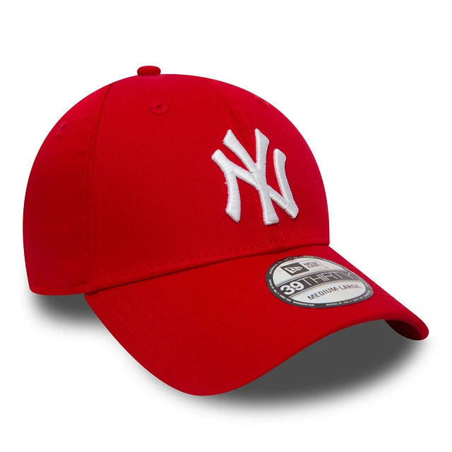 NEW ERA 39THIRTY League Basic Neyyan Scarlet/wht ROJA: red cap unisex