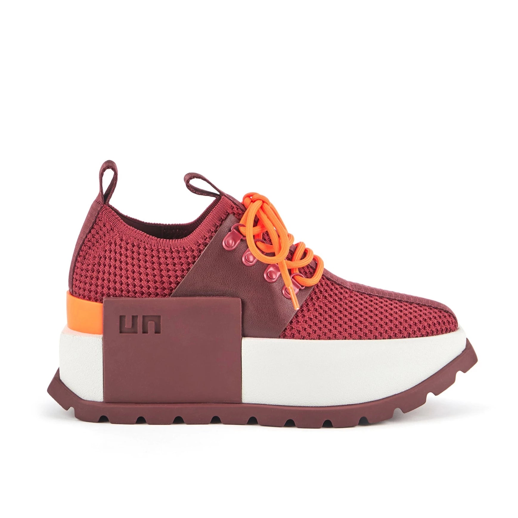 UNITED NUDE ROKO Sport II Foxfire: red trainers for women