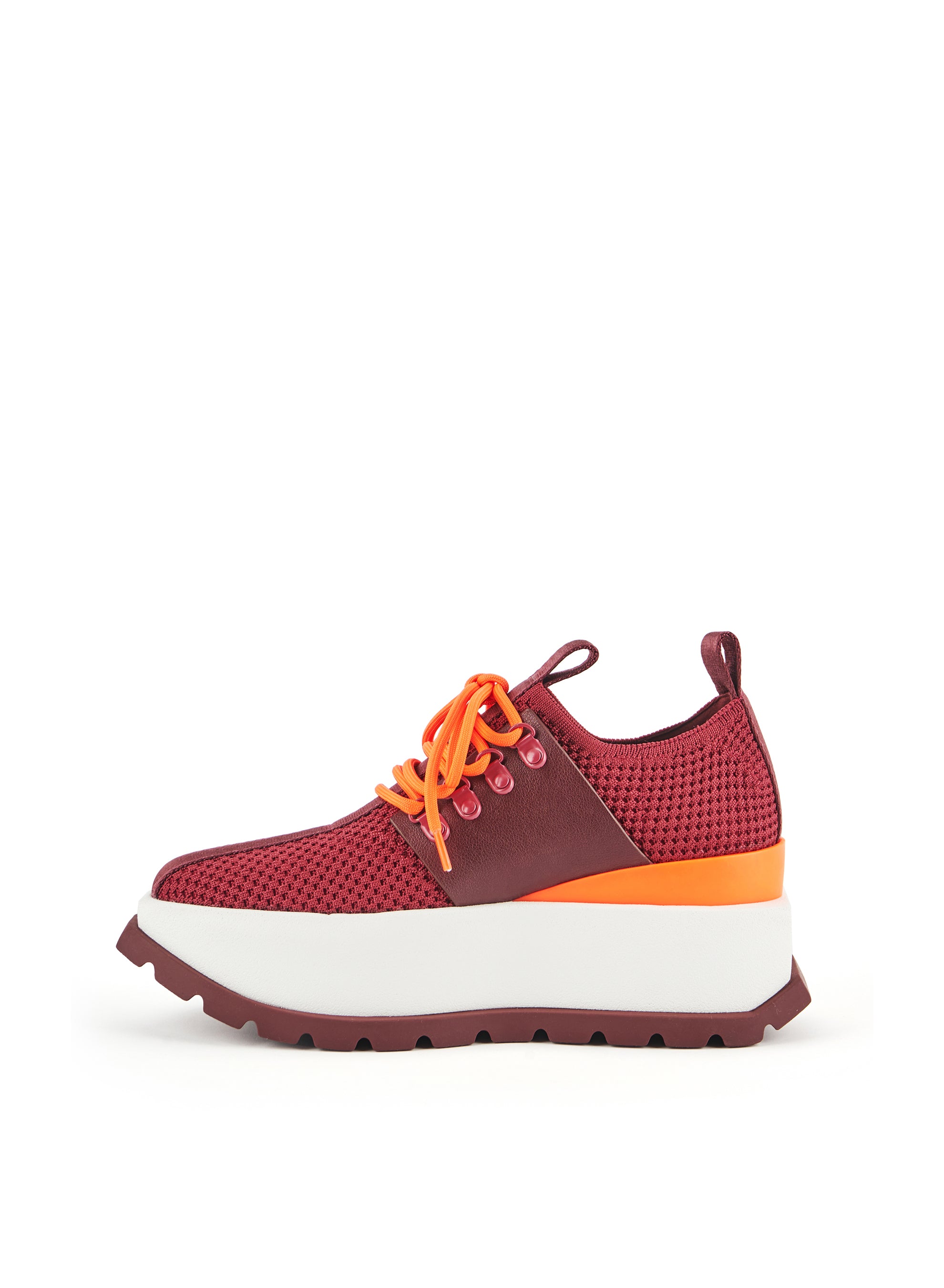 UNITED NUDE ROKO Sport II Foxfire: red trainers for women