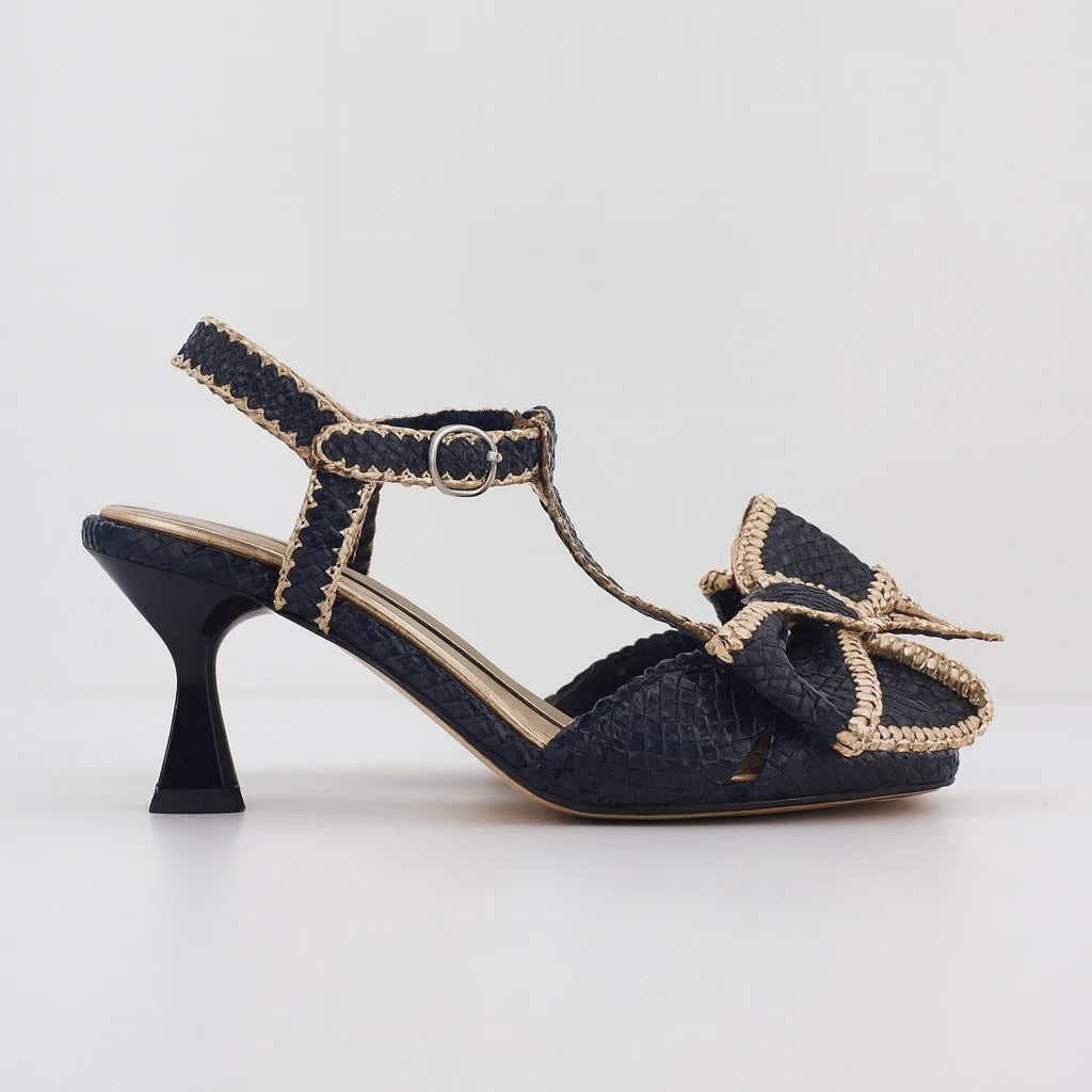 PONS QUINTANA | SANDALIAS | MUJER | FIJI TRENZADO | AZUL