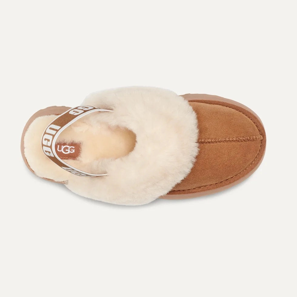 UGG Funkette Chestnut: коричневий сабо для жінок