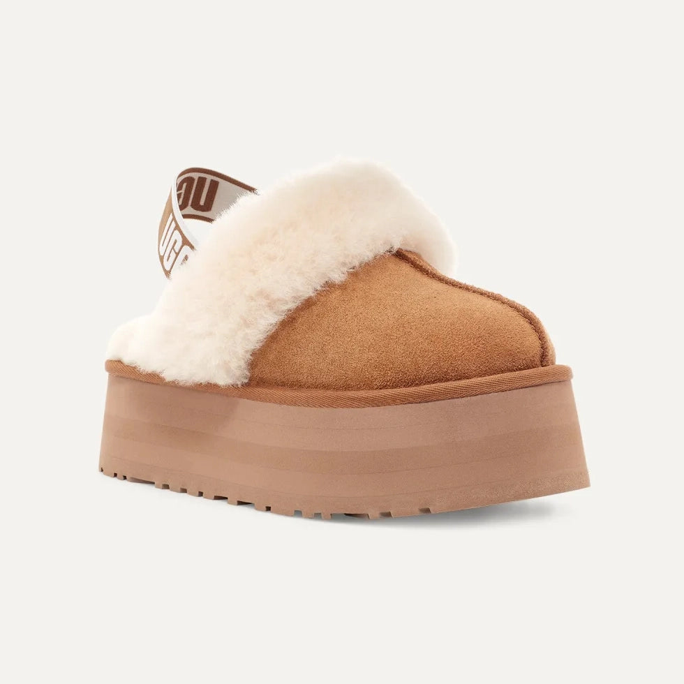 UGG Funkette Chestnut: коричневий сабо для жінок