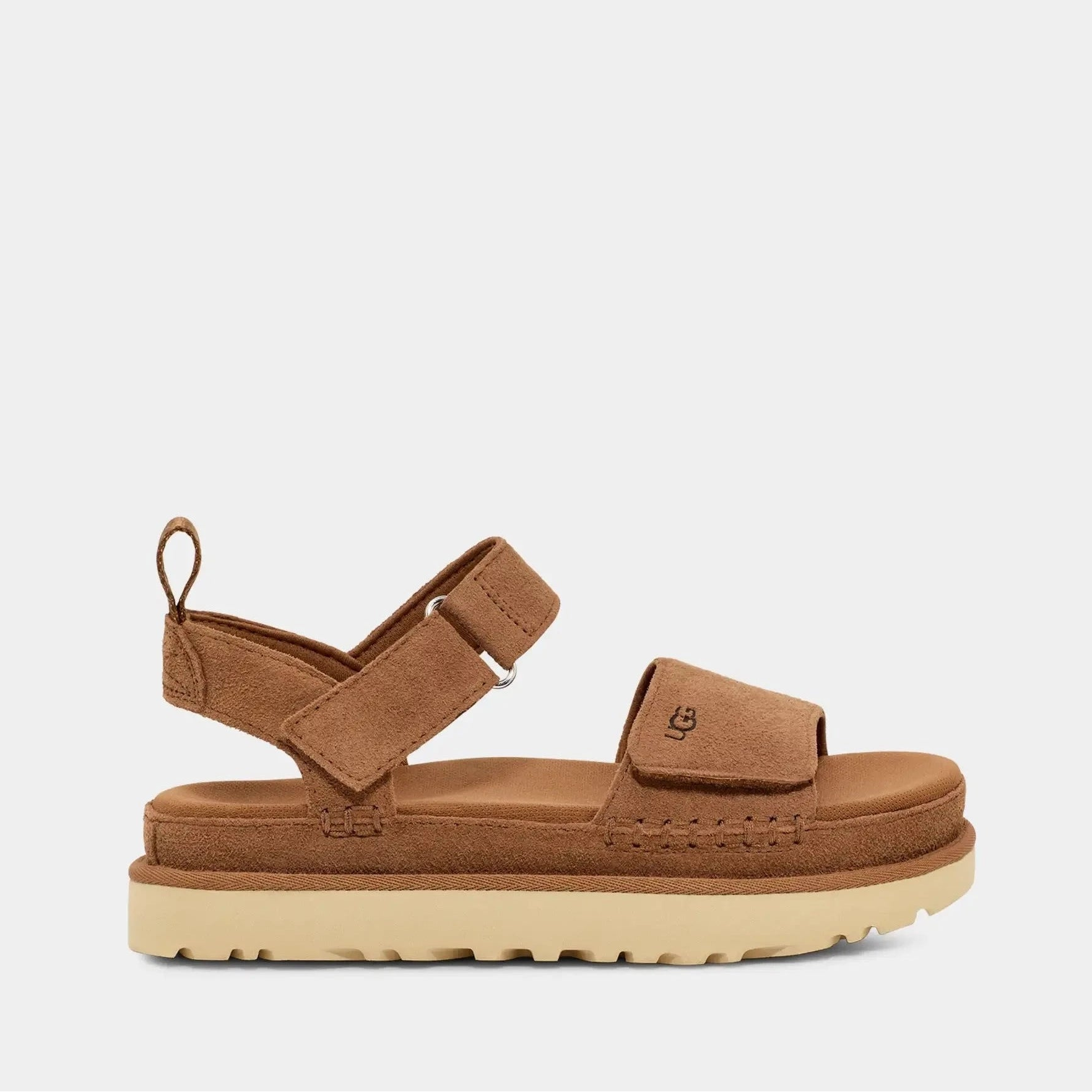 UGG W Goldenstar Chestnut: brown sandals for women