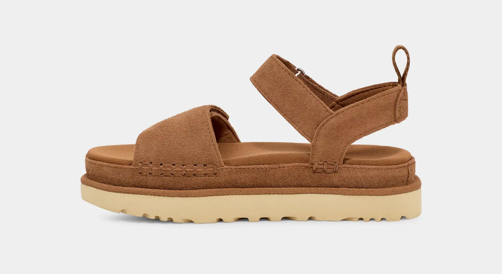 UGG W Goldenstar Chestnut: marron sandales pour femme
