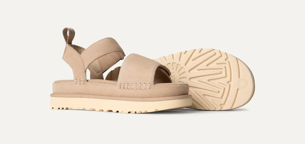 UGG W Goldenstar: бежевий сандалі для жінок