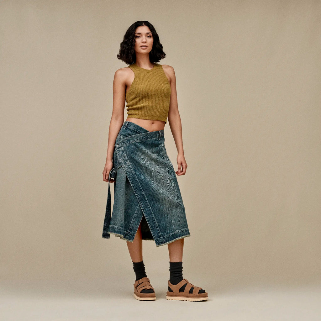UGG W Goldenstar Strap: marró sandàlies per a dona