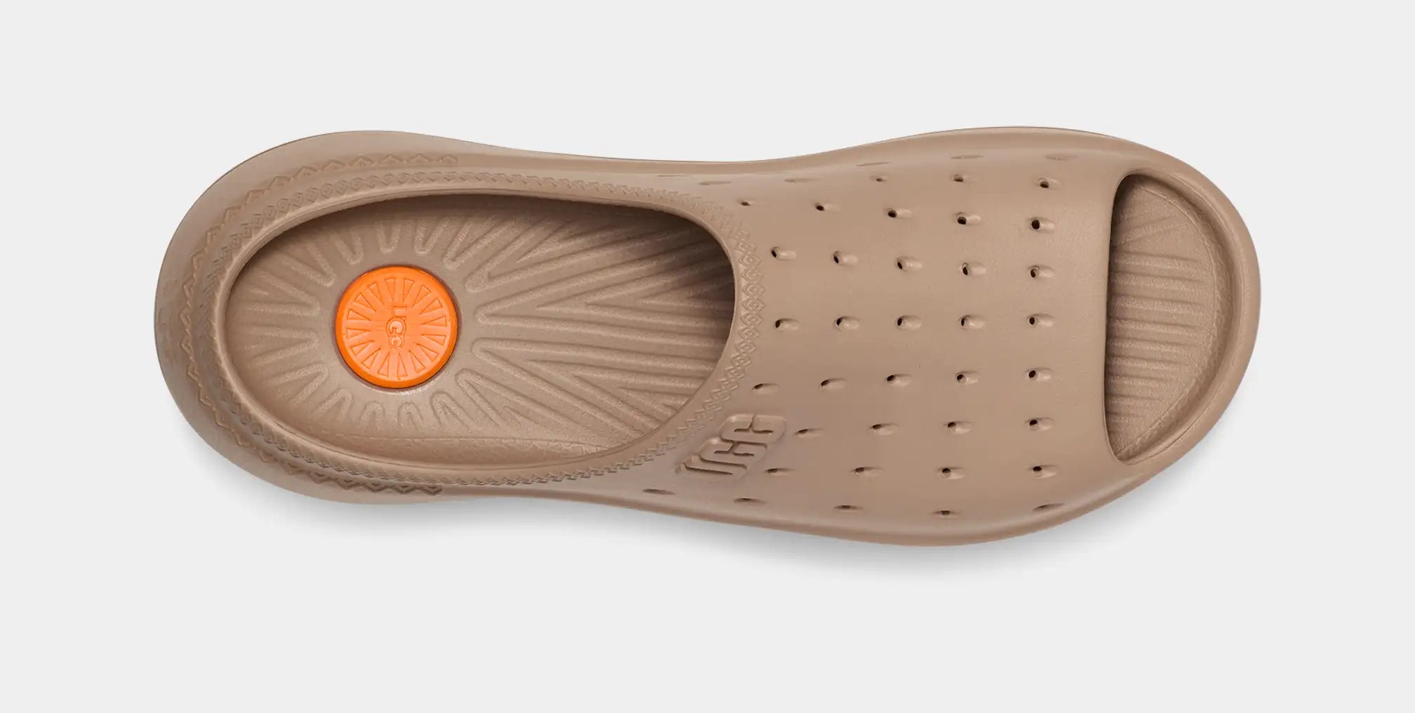 UGG M Slide IT DUNE: brown sandals unisex
