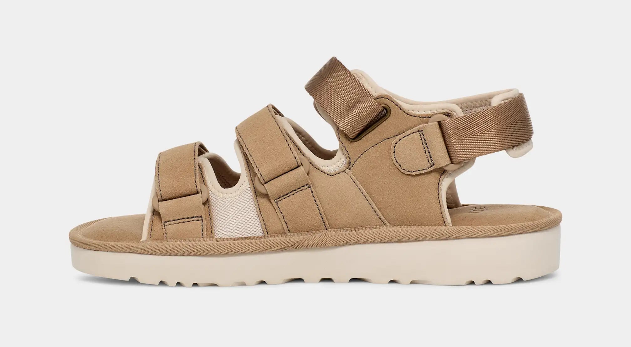 UGG M Goldencoast Multistrap SAND: коричневий сандалі унісекс