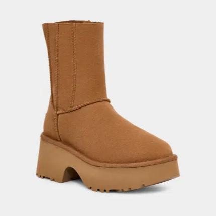 UGG W Classic TWIN SEAM NEW Heights CHE Chestnut: bruin laarzen voor dames