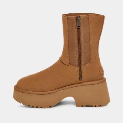 UGG W Classic TWIN SEAM NEW Heights CHE Chestnut: bruin laarzen voor dames