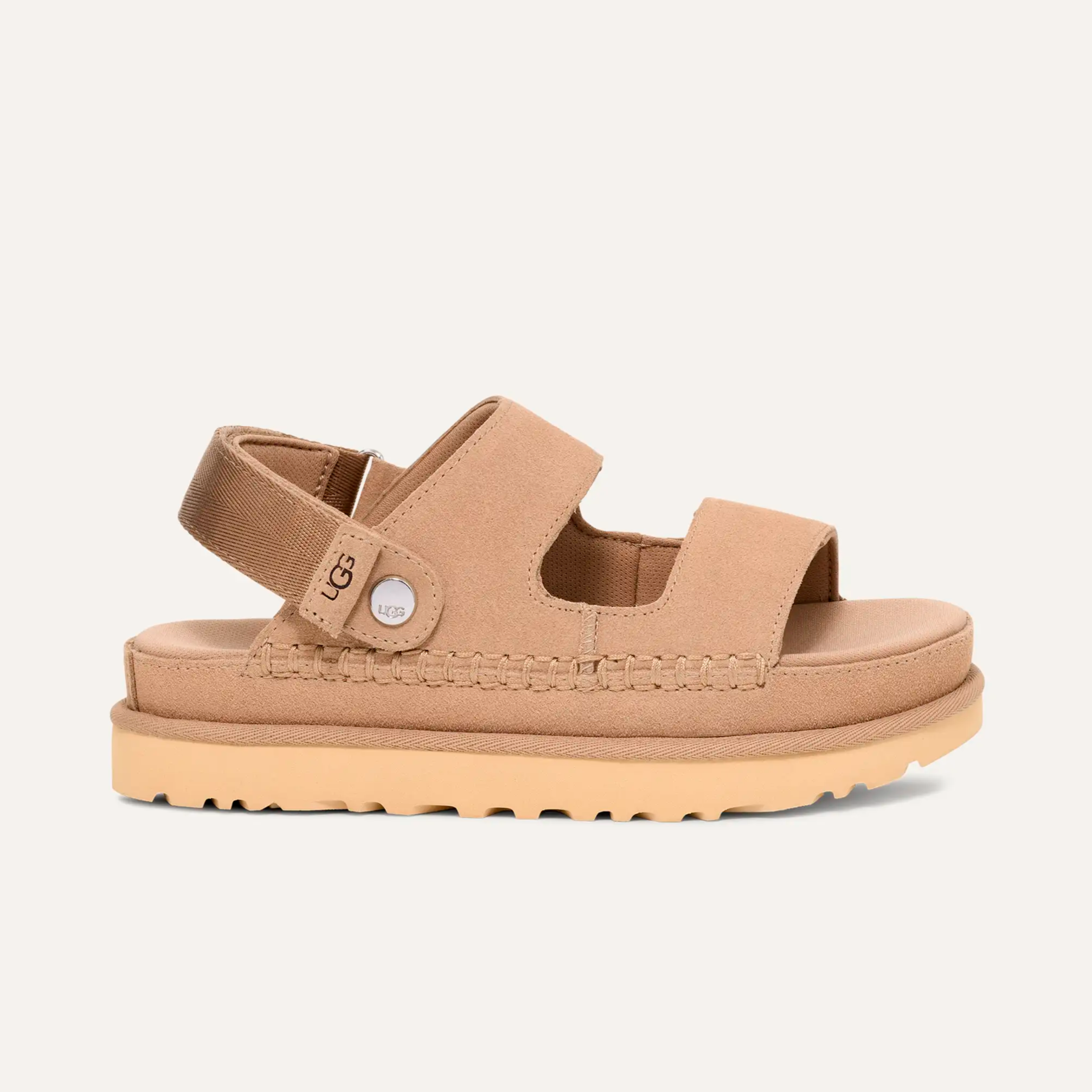 UGG W Goldenstar Glide: beige sandals for women