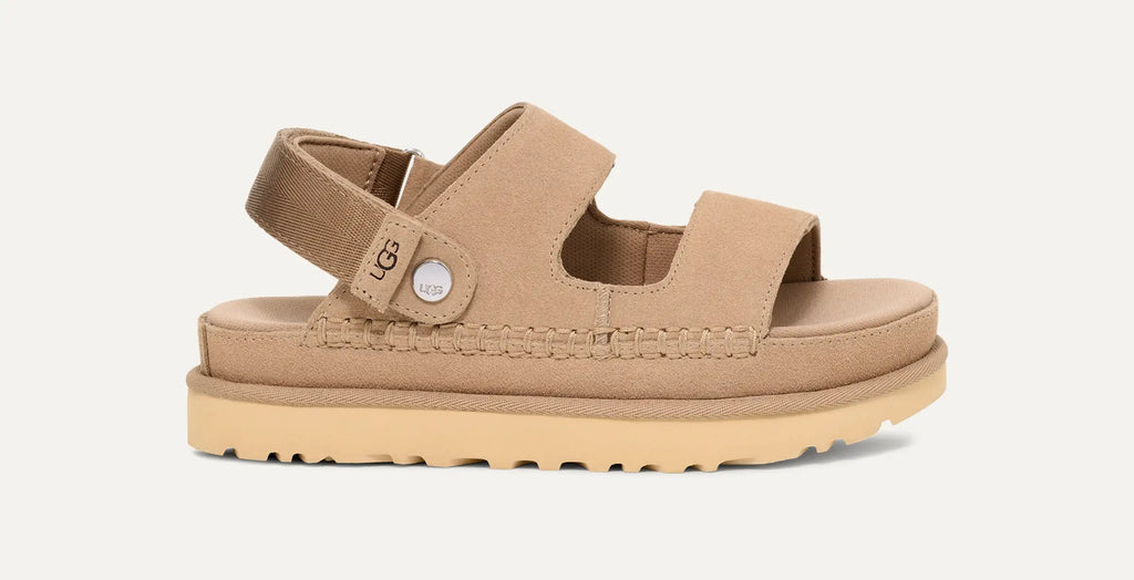 UGG W Goldenstar Glide: бежевий сандалі для жінок