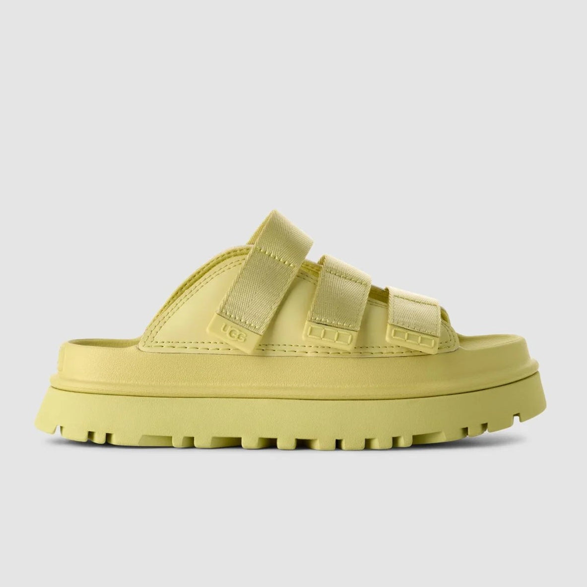 UGG W Goldenglow Slide: beige sandals for women