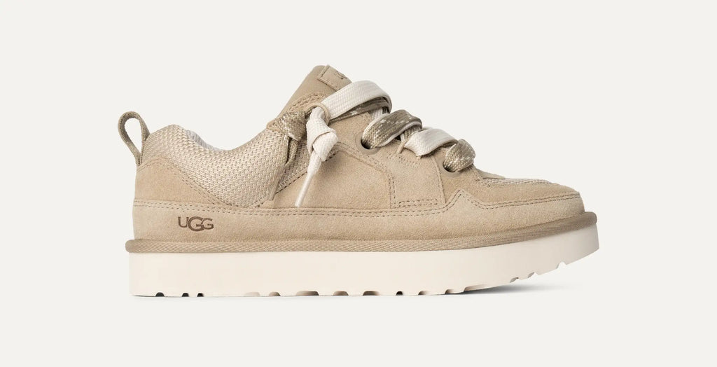 UGG Lowmel SAND: beige trainers for women
