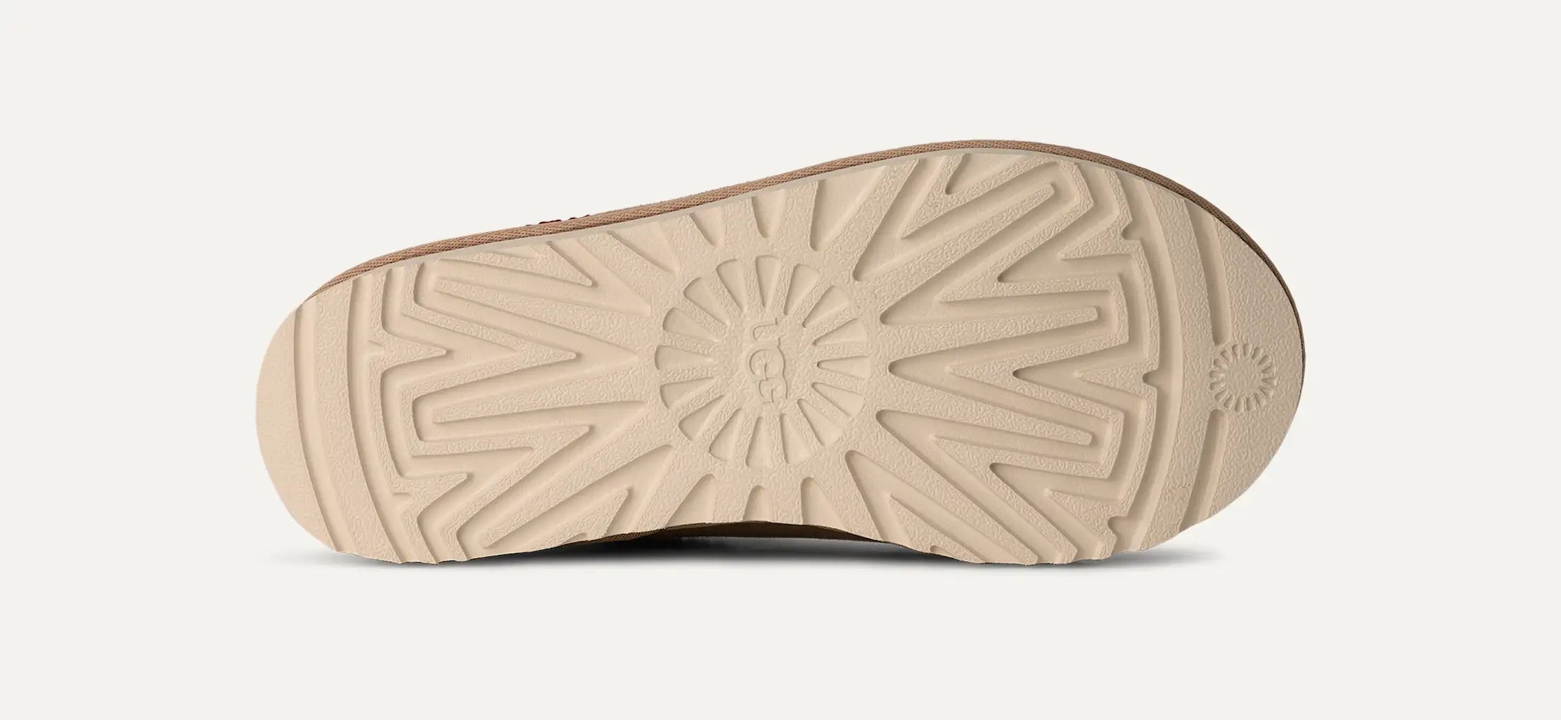 UGG W Tasman II SAND DARK Cherry: бежевый сабо для женщин