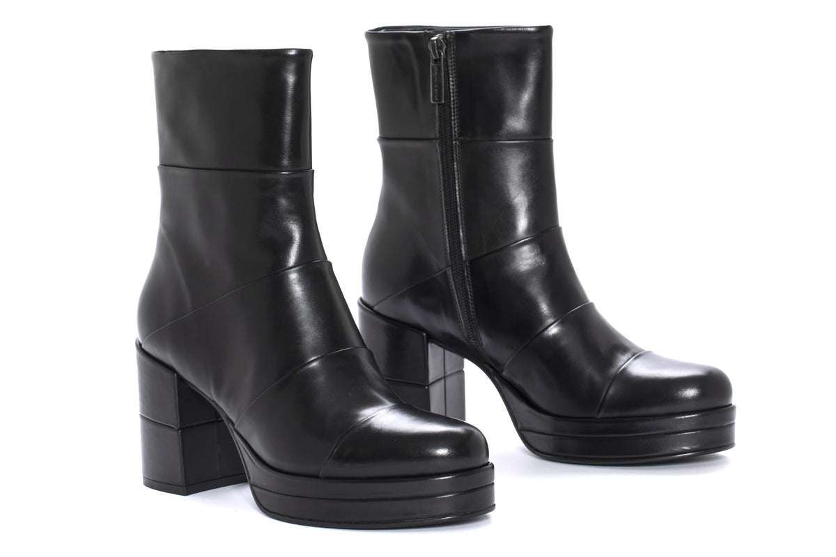 PONS QUINTANA BABY CALF Negro: noir bottines pour femme