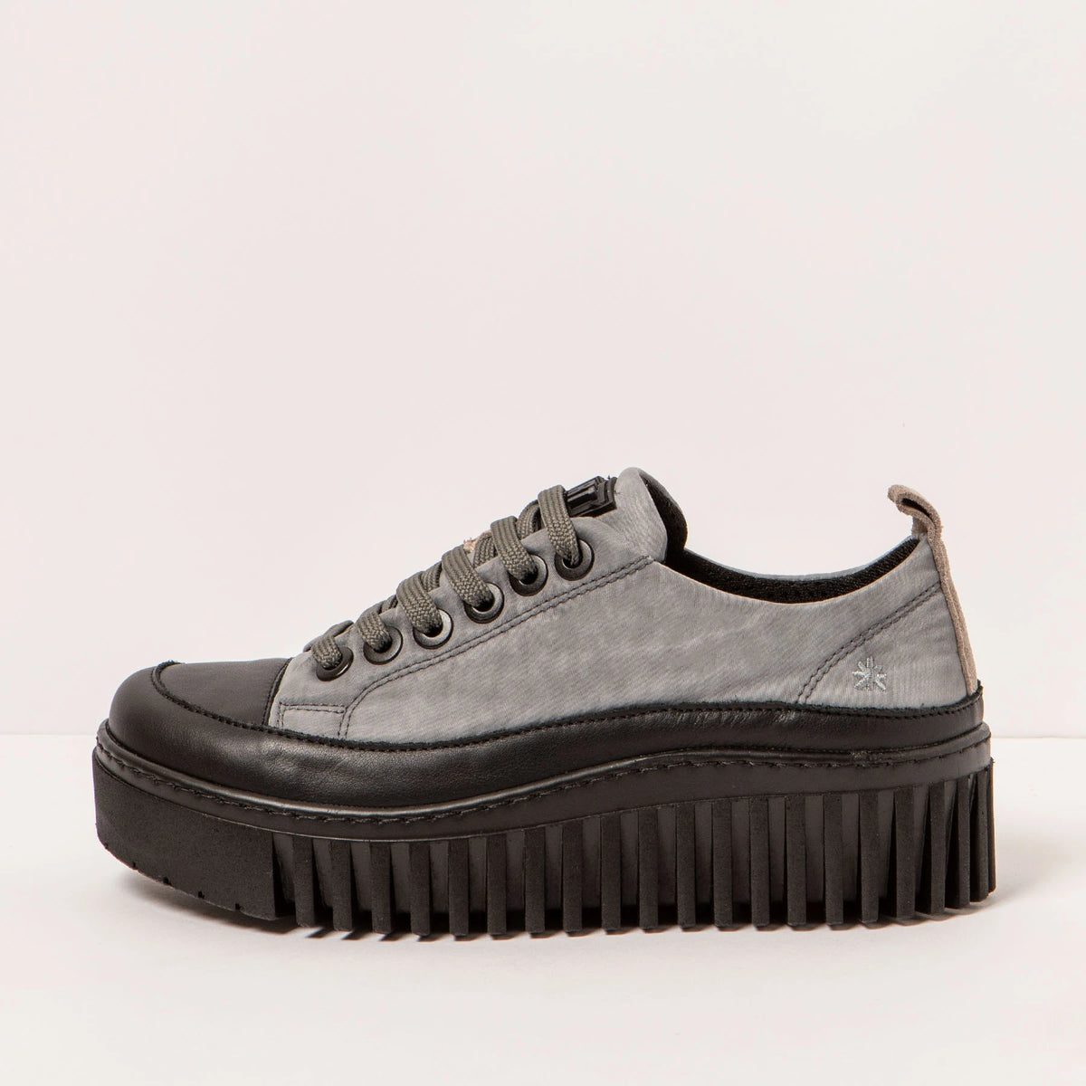 ART | SNEAKERS | MUJER | 1518 BRIGHTON NYLON GREY-BLACK | GRIS