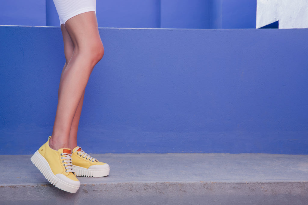 ART Brighton Nylon Yellow: amarillo shoes for women