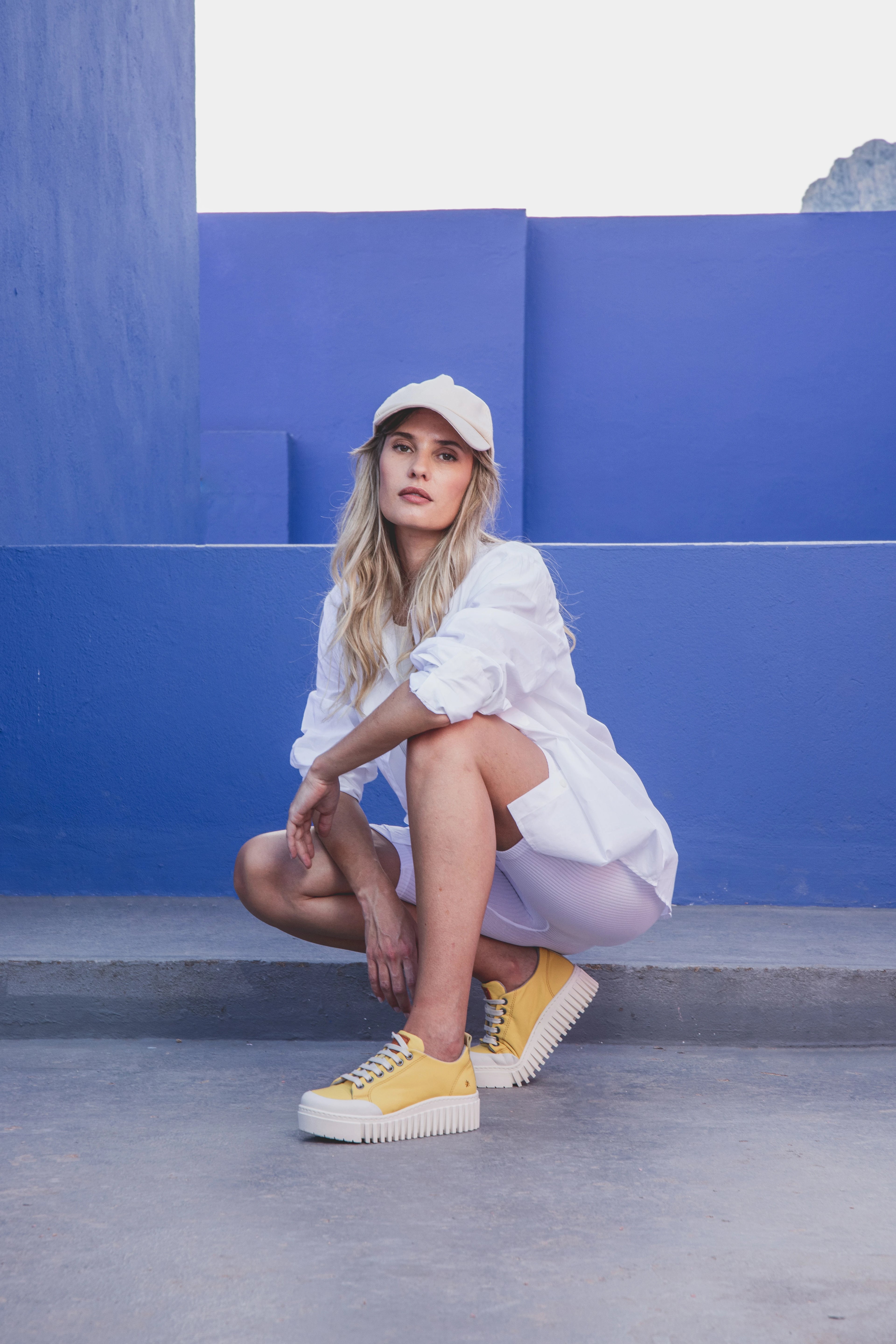 ART Brighton Nylon Yellow: amarillo shoes for women