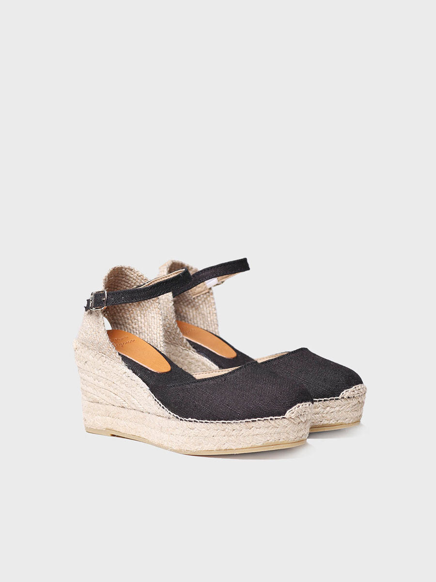 TONI PONS Negro: black espadrilles women for women