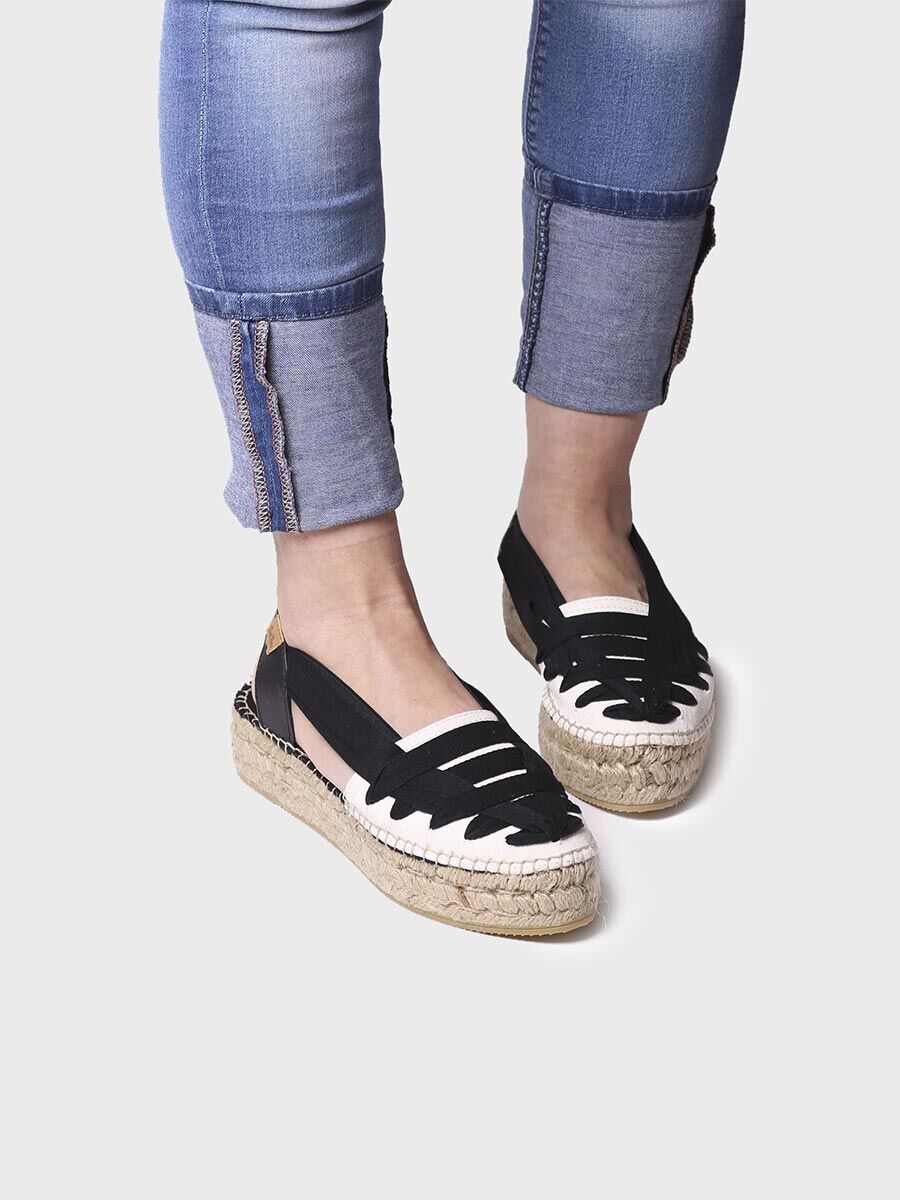 TONI PONS Negro: schwarz espadrilles Damen für Damen