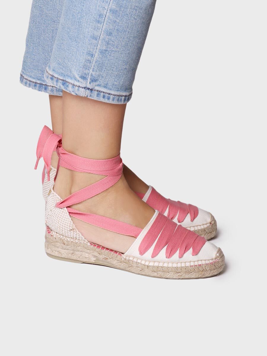TONI PONS Gavet CU Coral: pink espadrilles for women