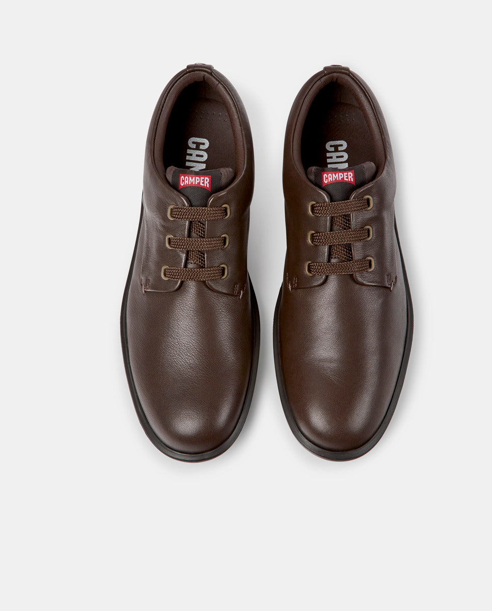 Zapatos Camper Atom work Marrón para Hombre referencia 18637-036
