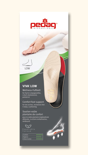 PEDAG VIVA LOW: beige plantillas unisex