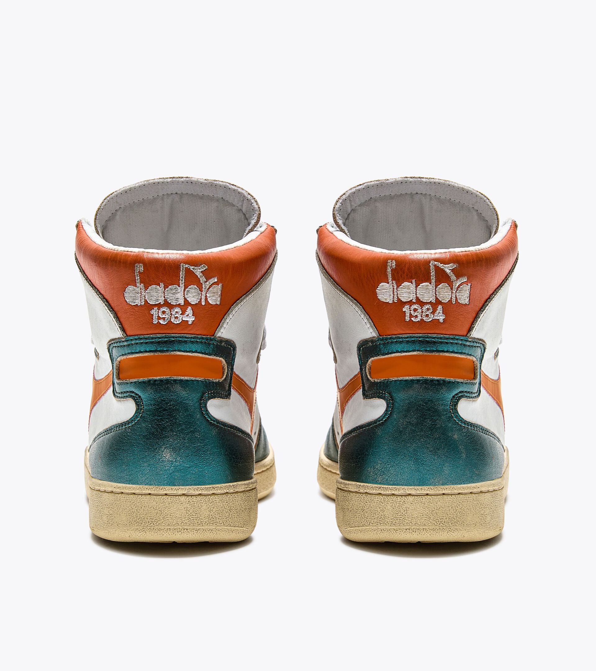 DIADORA M Basket MET MIX USED White/tr Orange: weiß Sneaker für Damen