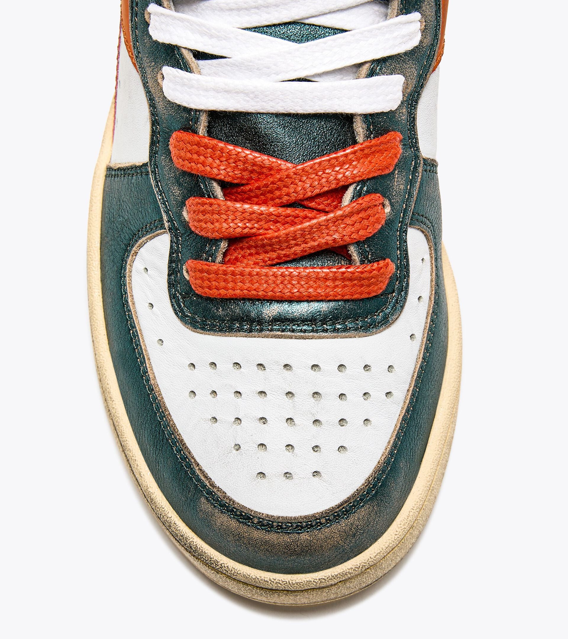 DIADORA M Basket MET MIX USED White/tr Orange: weiß Sneaker für Damen