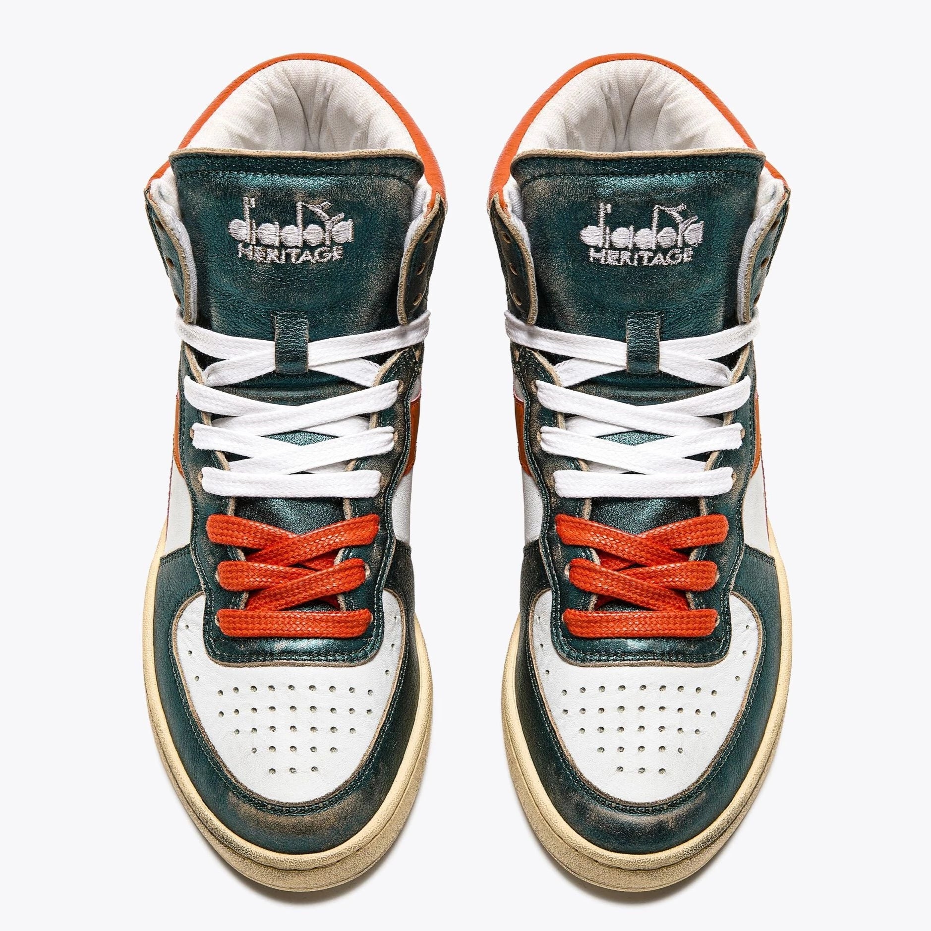 DIADORA M Basket MET MIX USED White/tr Orange: weiß Sneaker für Damen