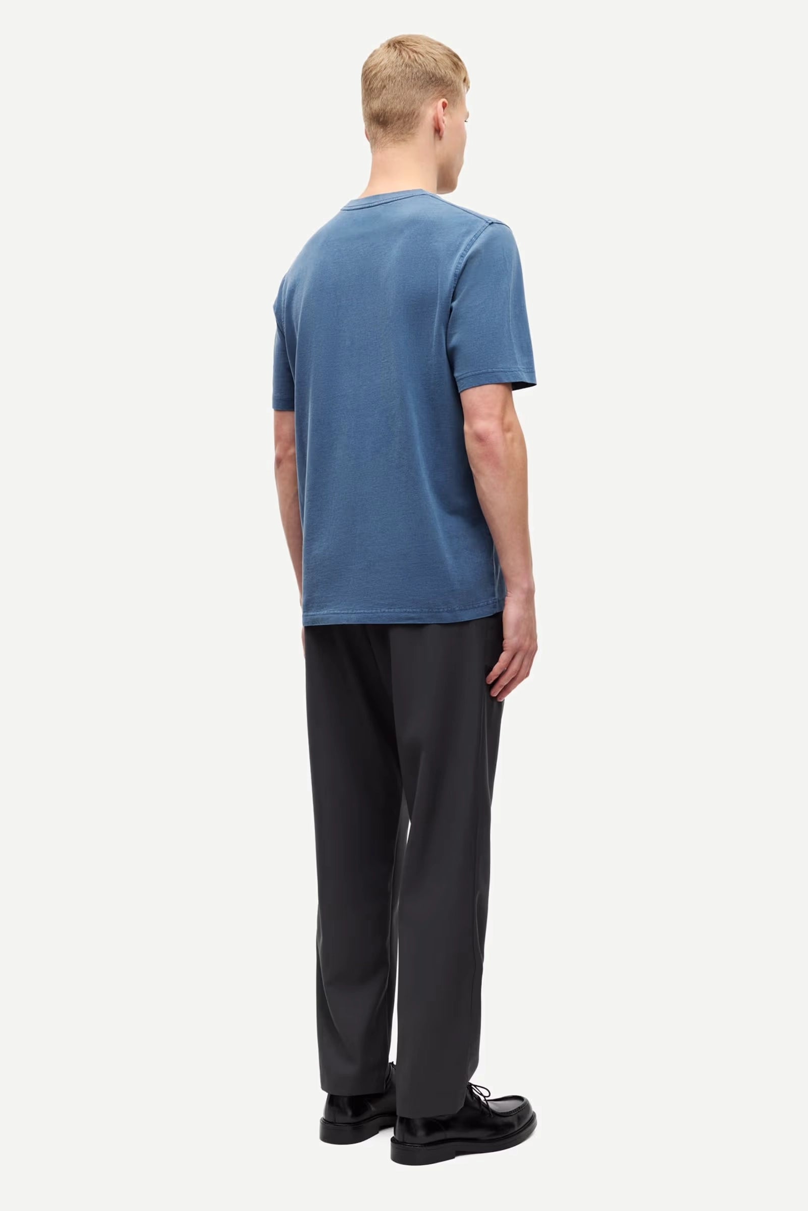 SAMSOE Samarcus T-shirt 15 Midnight NAVY: синий футболка для мужчин