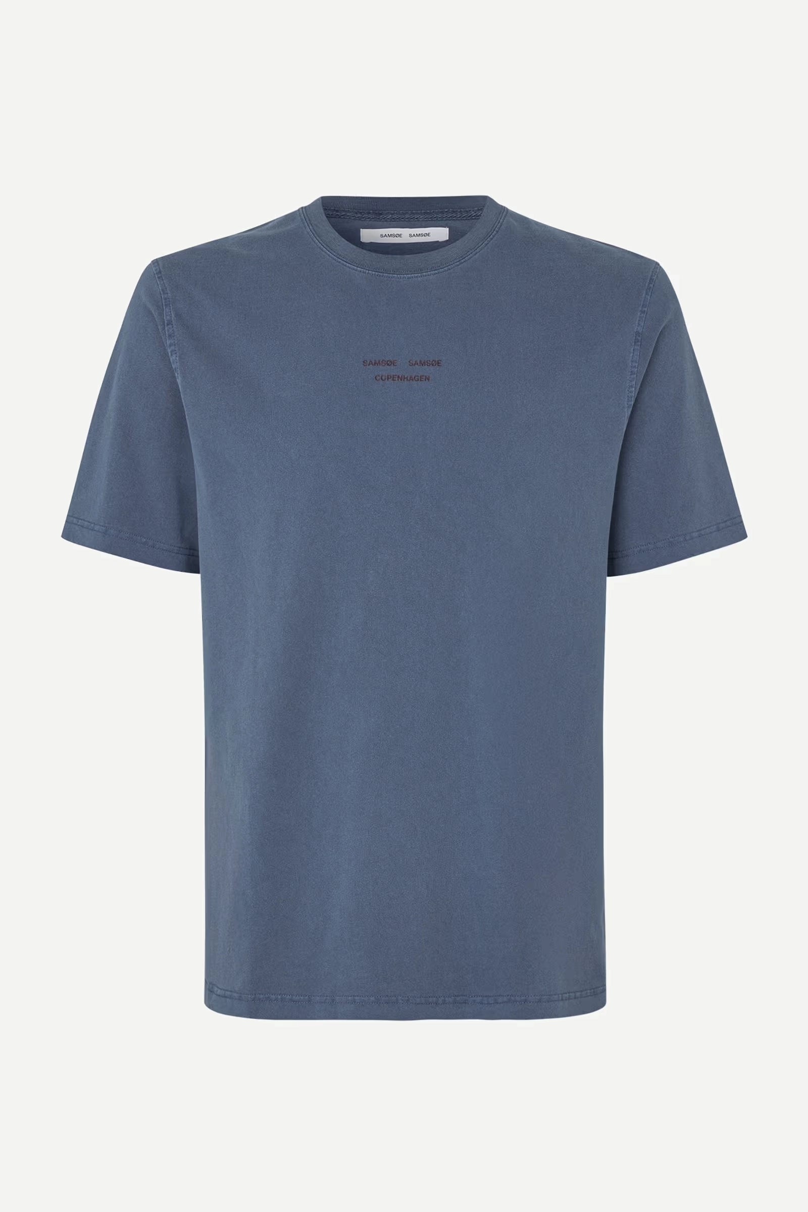 SAMSOE Samarcus T-shirt 15 Midnight NAVY: синий футболка для мужчин