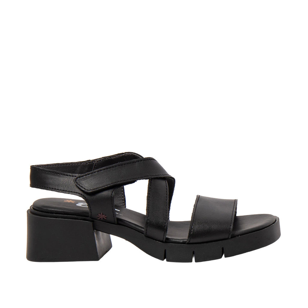 ART | SANDALIAS | MUJER | VARSOVIA NAPPA NEGRO | NEGRO