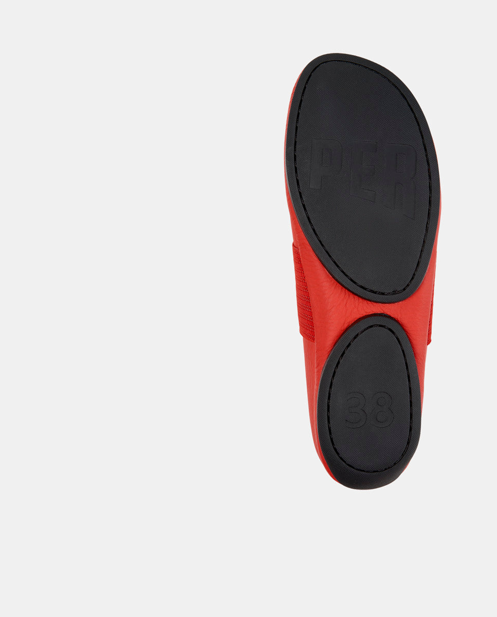 CAMPER Right Nina, red ballet flats for women at Tascón