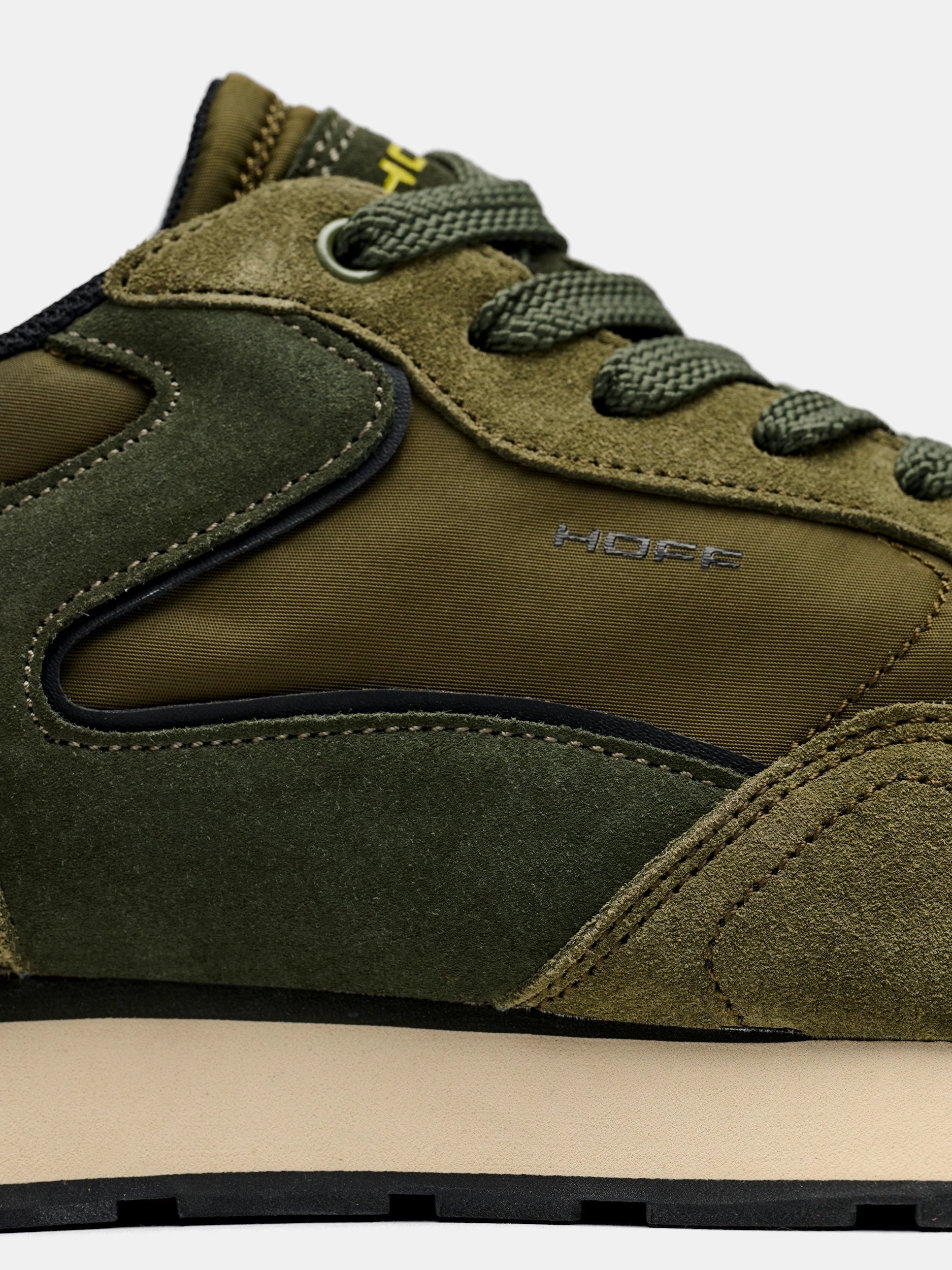 HOFF CITY Green: groen sneakers unisex