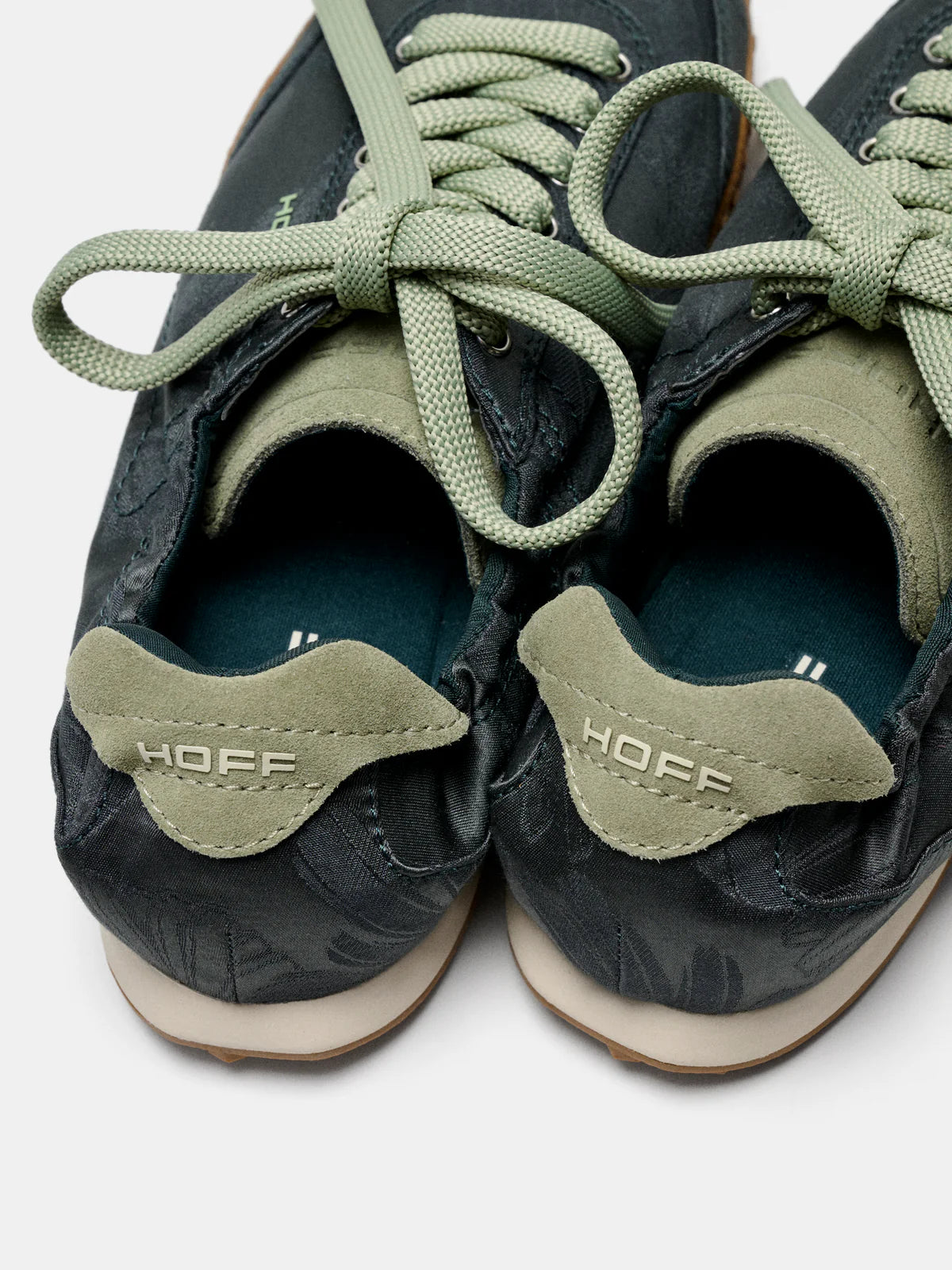 HOFF Bridge Jacquard TEAL: verd vambes per a dona