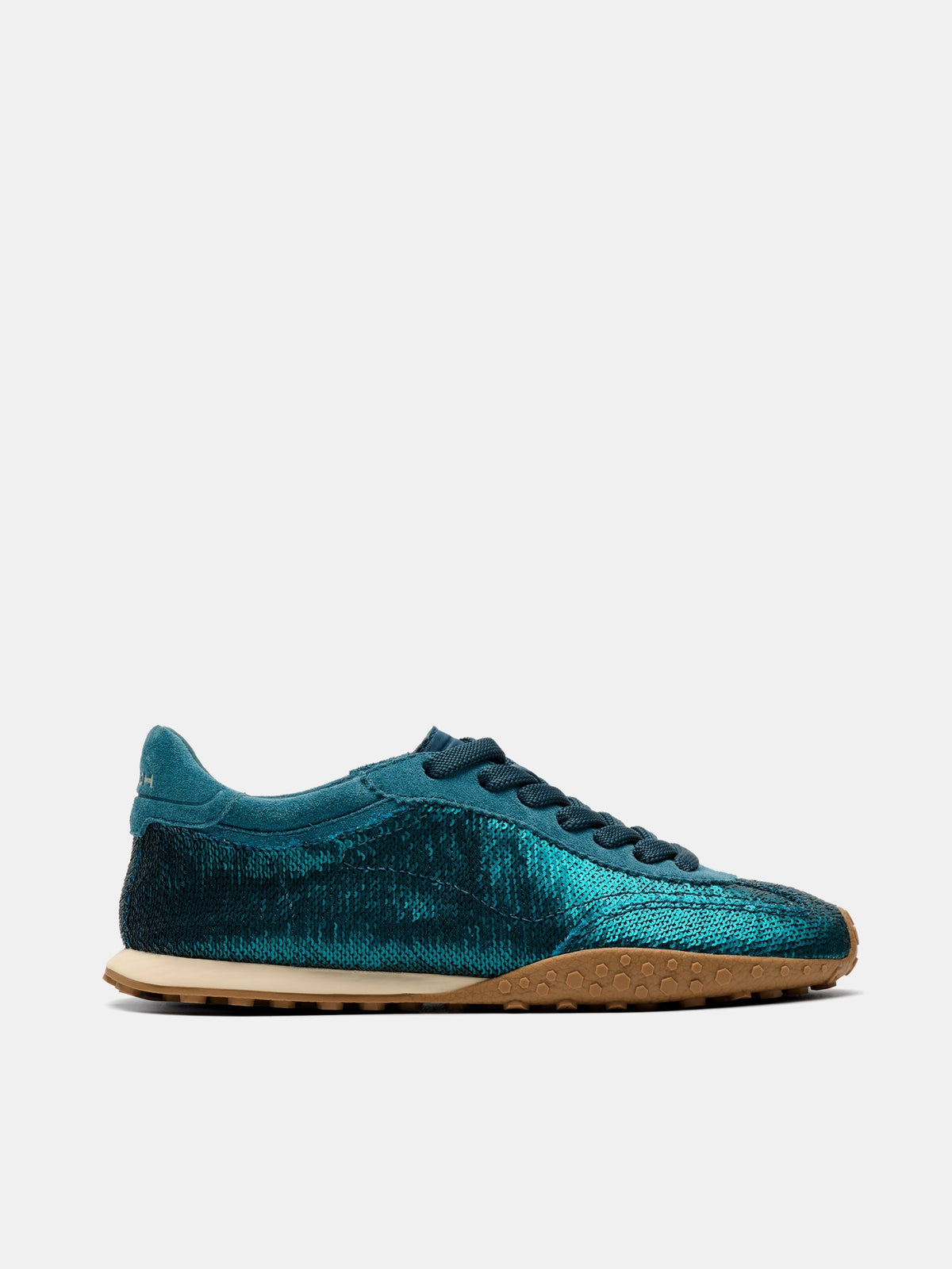 HOFF Bridge Sequins TEAL: groen sneakers voor dames