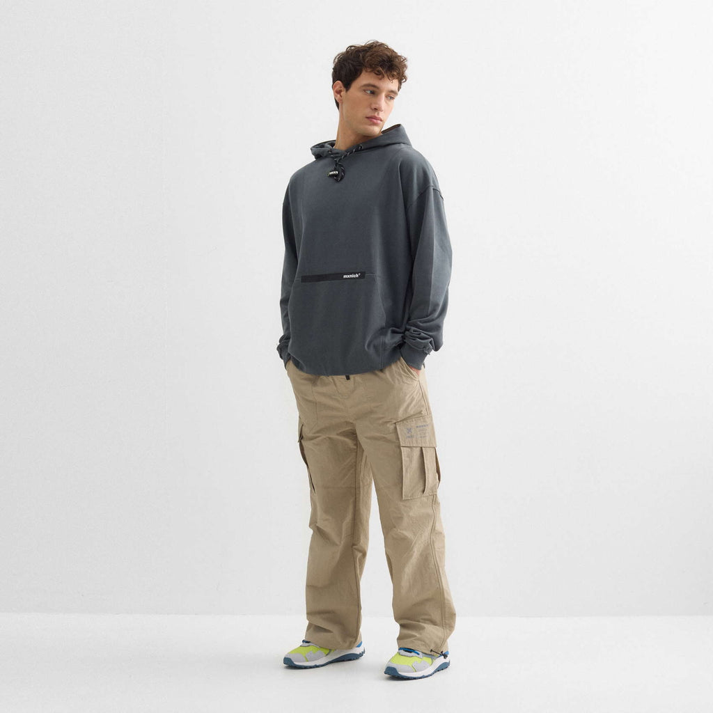 Sweatshirts Unisex De La Marca Munich Modelo Hoodie Galaxy Streetwear Anthracite En Color Gris