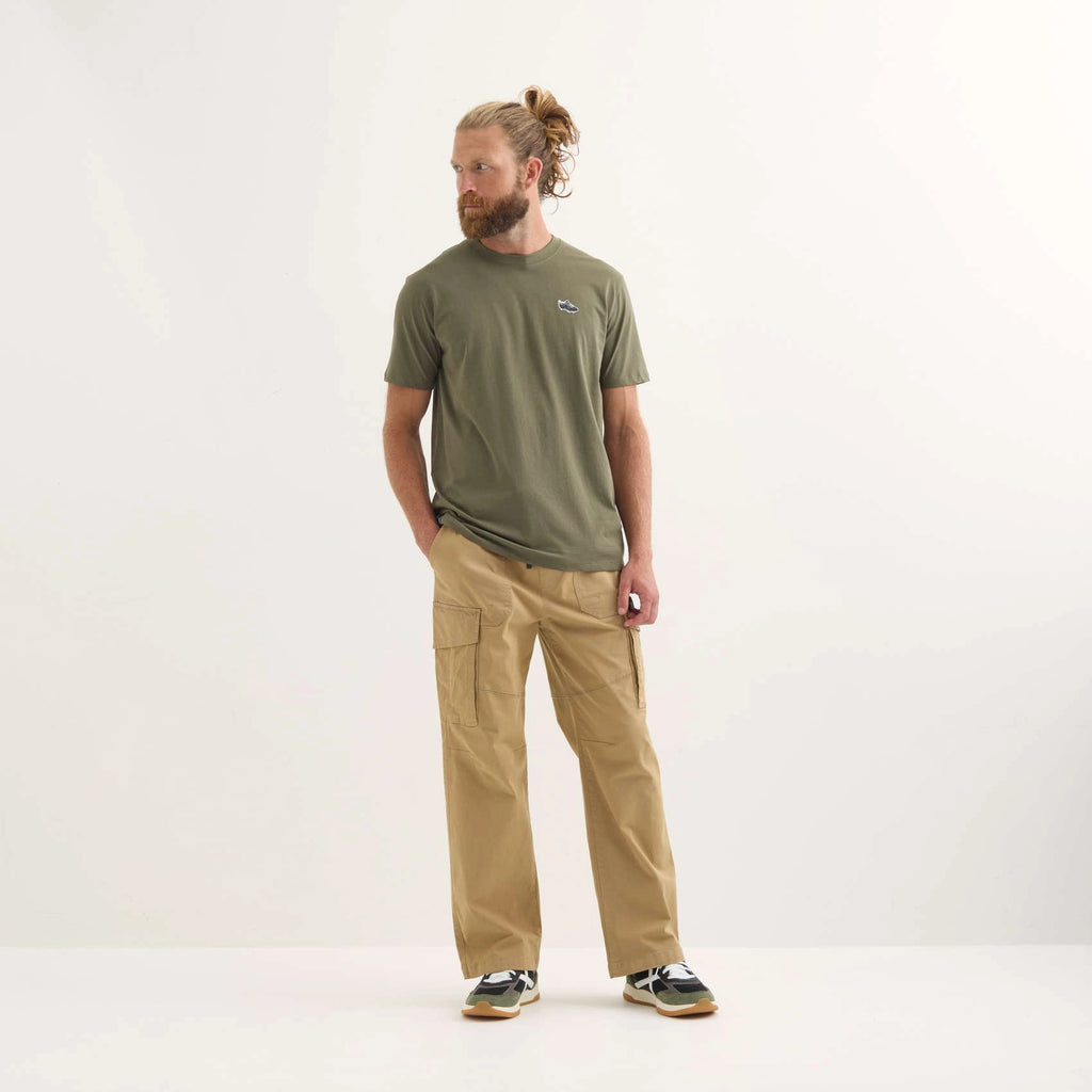 MUNICH Brench Khaki: caqui T-shirt dla mężczyzn