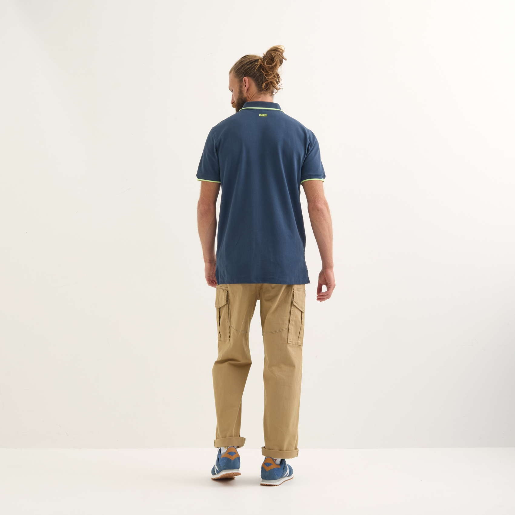 MUNICH SLAM Lifestyle C/navy: أزرق polos للرجال