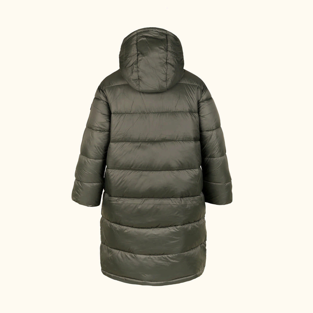 MUNICH WIND Khaki: caqui jas voor dames